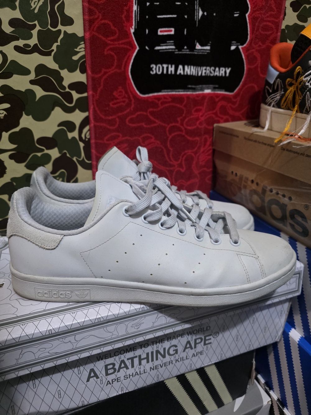 adidas Stan Smith Sneakers Reflective Mens Size 11